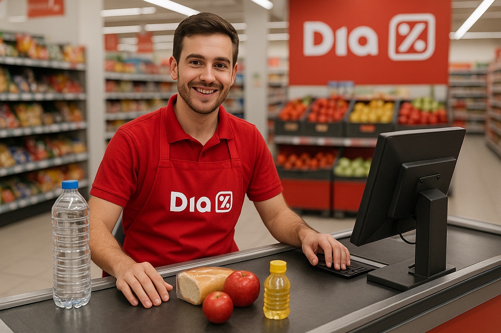 El empleo en DIA abarca puestos en tienda, oficina y logística en toda España.