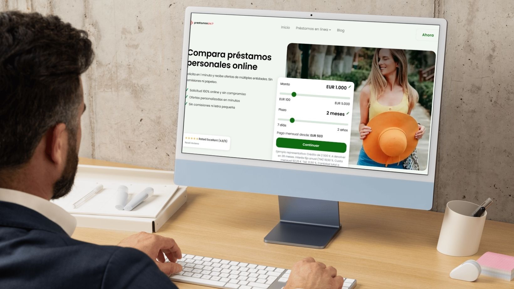 En Préstamos247 puedes encontrar préstamos personales, rápidos y con ASNEF.