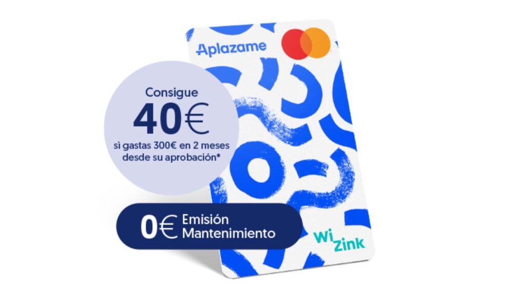Con la Tarjeta WiZink Aplazame, fracciona tus compras en cuotas sin intereses